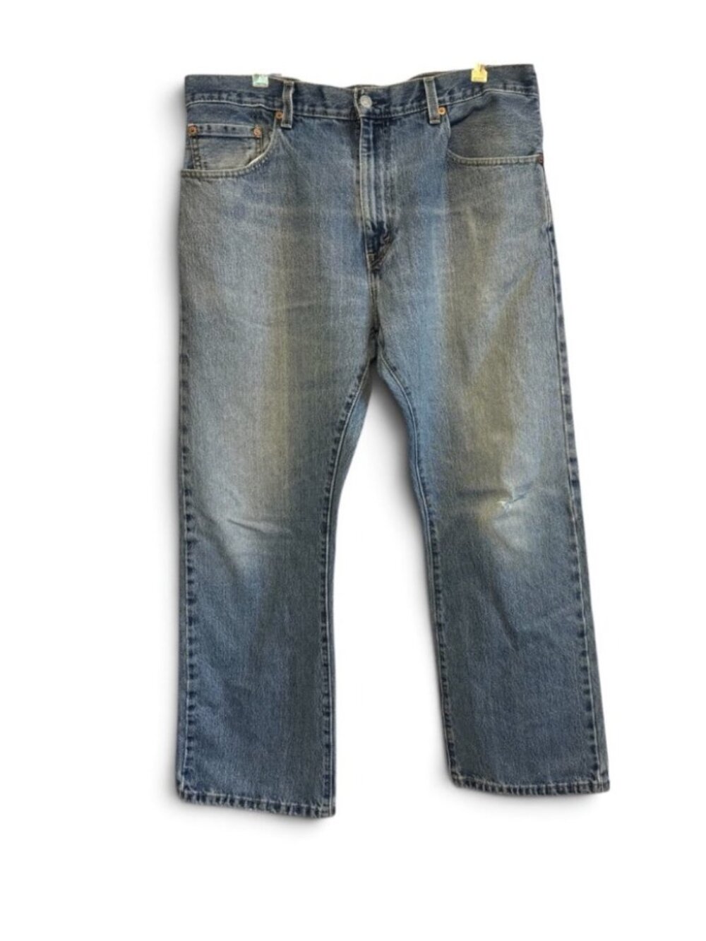 Levi Strauss & Co 517 Men’s Denim Jeans Distressed Bootcut Size 38/30